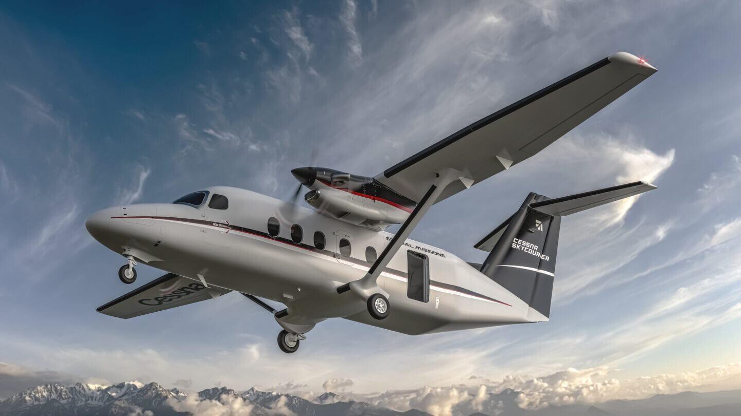 Cessna SkyCourier strengthens mission versatility with new in‑flight operable door option